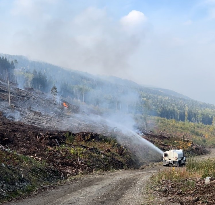 To reduce wildfire risks, B-C Wildfire Service is conducting prescribed burns this week