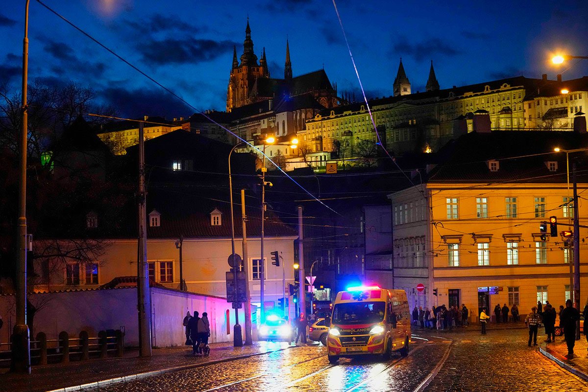 A mass shooting reported in Czech Republic’s capital,15 killed, 30 injured