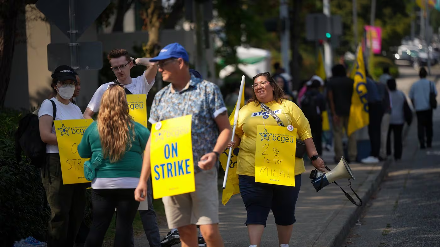 ਬੀਸੀ ਜਨਰਲ ਐਮਪਲਾਈਜ਼ ਯੂਨੀਅਨ ਨੇ ਵਧਾਇਆ ਜੌਬ ਐਕਸ਼ਨ,ਦੋ ਸਾਲਾਂ ਵਿੱਚ 8.25% ਵਾਧੇ ਦੀ ਮੰਗ